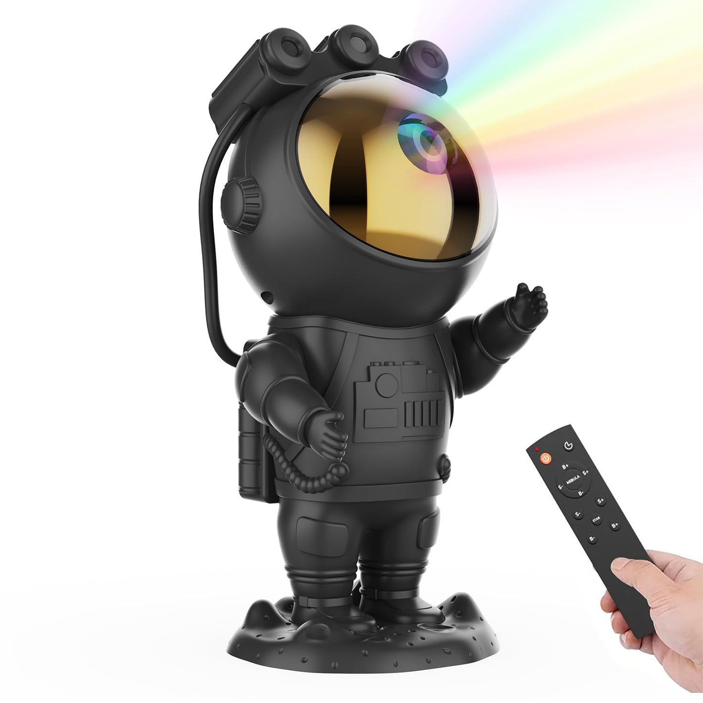 Astronaut Star Projector Galaxy Night Light Space Projector Starry Nebula Ceiling LED Lamp with Timer and Remote Control Kids Room Decor Aesthetic for Christmas Birthdays Valentines Day